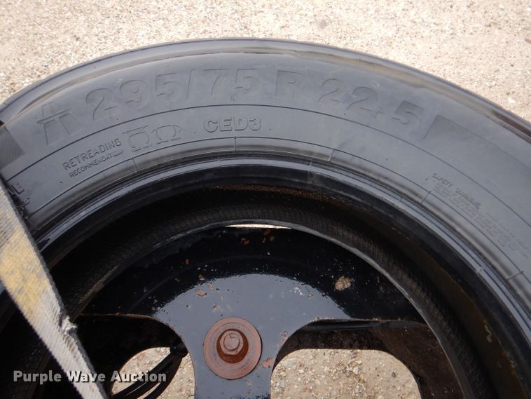 image for item LS9092 2003 Aspen  lowboy equipment trailer