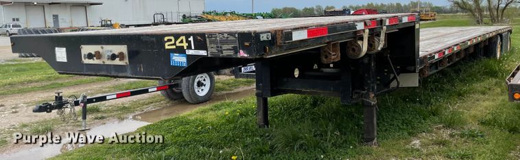 image for item MJ9660 2012 Transcraft DTL-2100  drop deck trailer