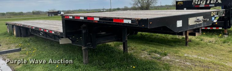 image for item MJ9660 2012 Transcraft DTL-2100  drop deck trailer