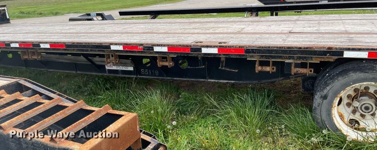 image for item MJ9660 2012 Transcraft DTL-2100  drop deck trailer