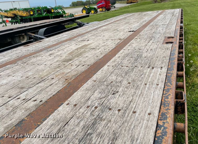 image for item MJ9660 2012 Transcraft DTL-2100  drop deck trailer