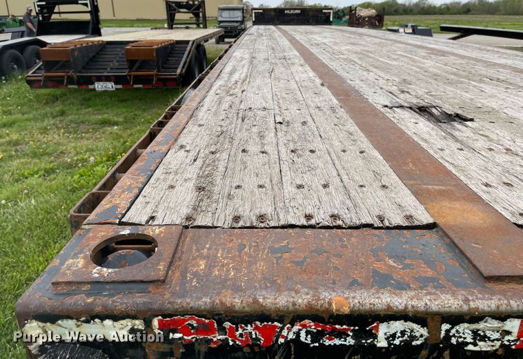 image for item MJ9660 2012 Transcraft DTL-2100  drop deck trailer