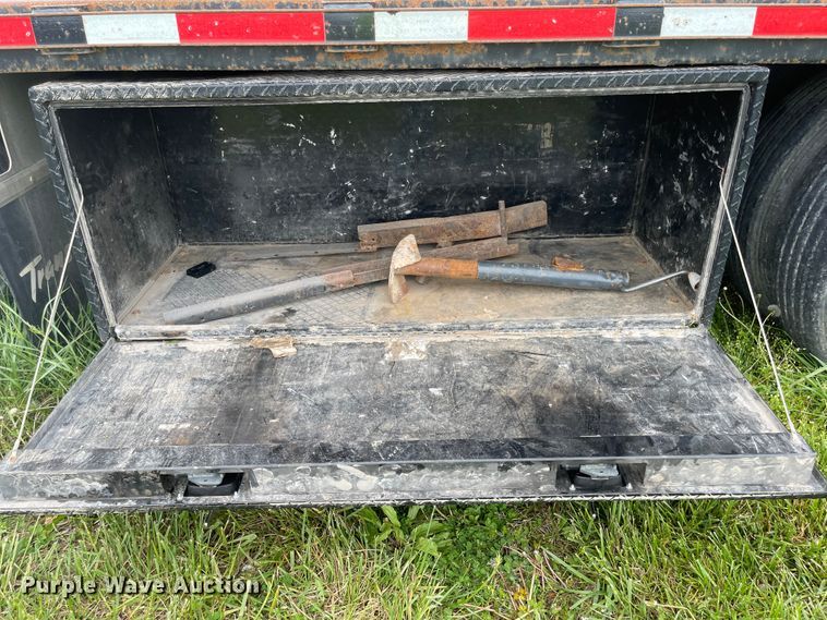 image for item MJ9660 2012 Transcraft DTL-2100  drop deck trailer