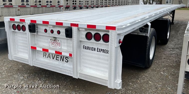 image for item MJ9665 2014 Kruz RAFB-53-102  flatbed trailer