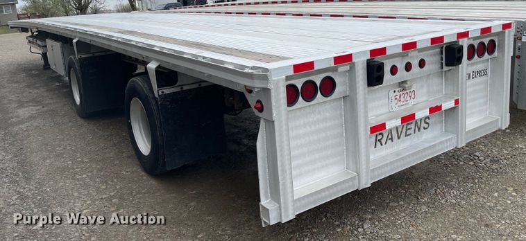 image for item MJ9665 2014 Kruz RAFB-53-102  flatbed trailer