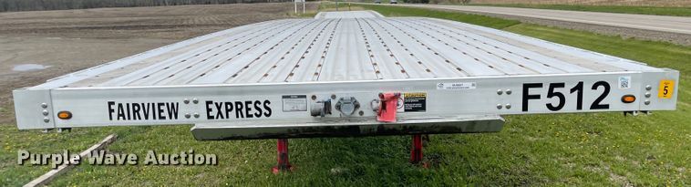 image for item MJ9667 2019 Wilson AF-1080SS  flatbed trailer