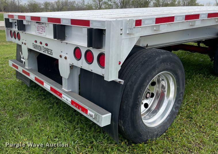 image for item MJ9667 2019 Wilson AF-1080SS  flatbed trailer