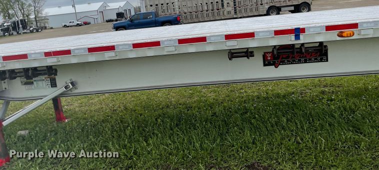 image for item MJ9667 2019 Wilson AF-1080SS  flatbed trailer