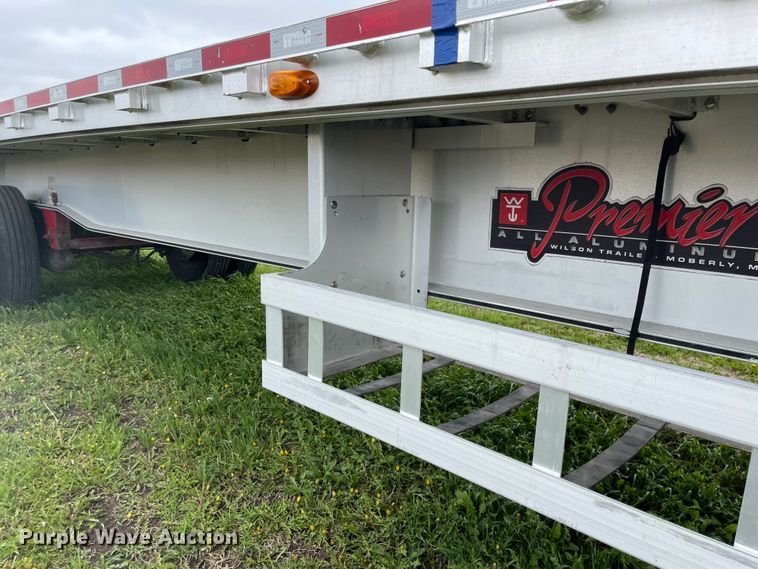 image for item MJ9667 2019 Wilson AF-1080SS  flatbed trailer