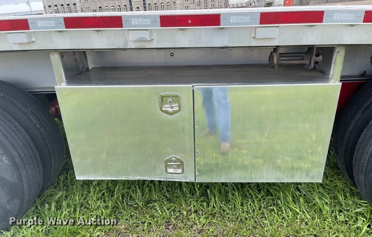 image for item MJ9667 2019 Wilson AF-1080SS  flatbed trailer