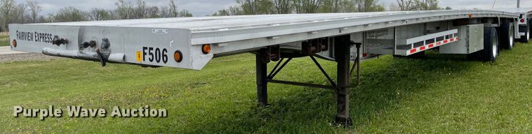 image for item MJ9668 2015 Kruz RAFB-53-102  flatbed trailer