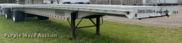 image for item MJ9668 2015 Kruz RAFB-53-102  flatbed trailer