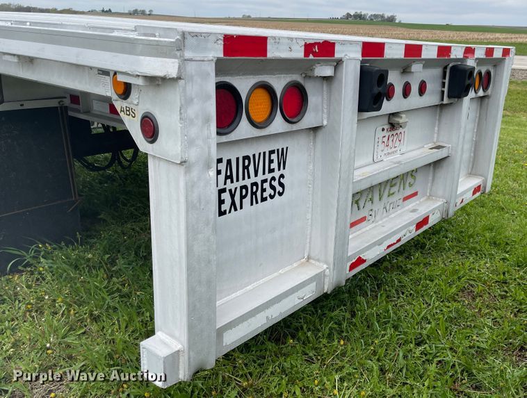 image for item MJ9668 2015 Kruz RAFB-53-102  flatbed trailer