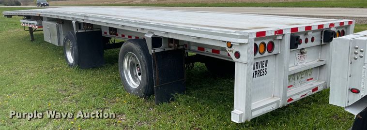 image for item MJ9668 2015 Kruz RAFB-53-102  flatbed trailer