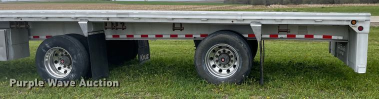 image for item MJ9668 2015 Kruz RAFB-53-102  flatbed trailer