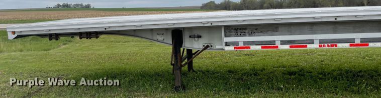 image for item MJ9668 2015 Kruz RAFB-53-102  flatbed trailer
