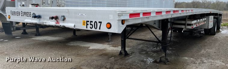 image for item MJ9669 2015 Kruz RAFB-53-102  flatbed trailer