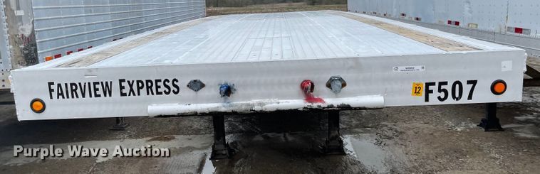 image for item MJ9669 2015 Kruz RAFB-53-102  flatbed trailer