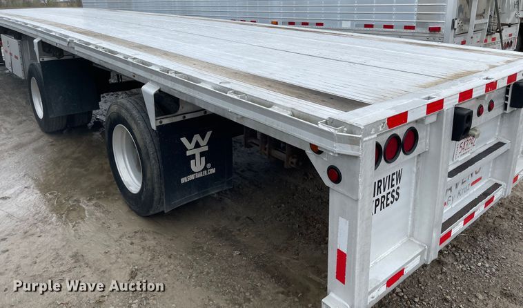 image for item MJ9669 2015 Kruz RAFB-53-102  flatbed trailer