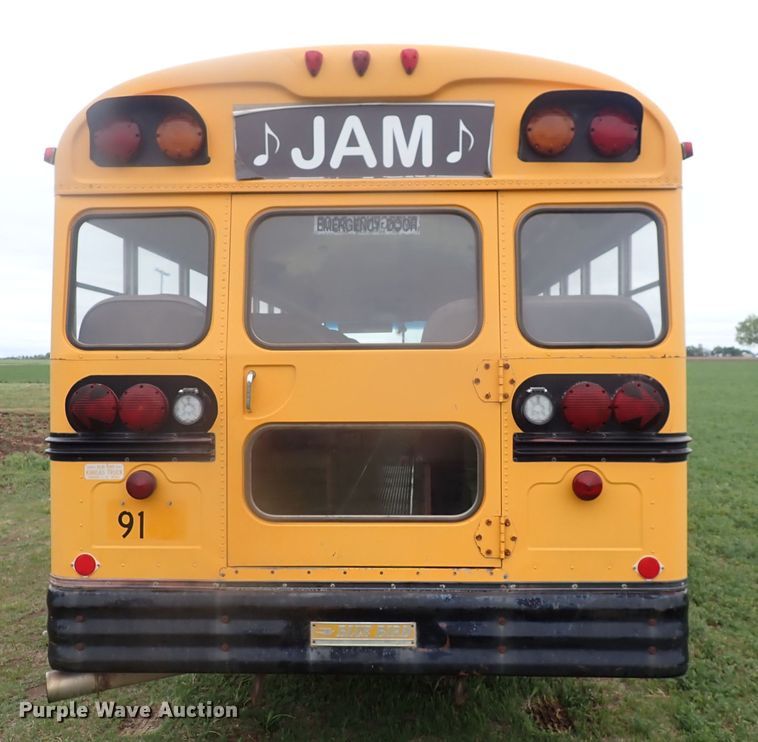 image for item DI1915 1991 Chevrolet  school bus