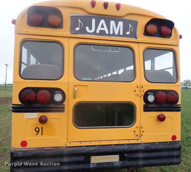 image for item DI1915 1991 Chevrolet  school bus