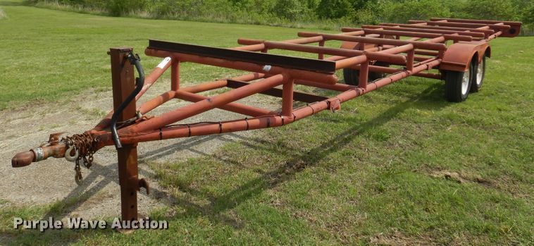 image for item DK0931 Shop built  pipe trailer