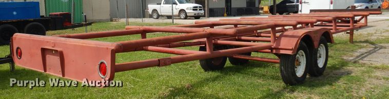 image for item DK0931 Shop built  pipe trailer