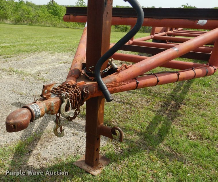 image for item DK0931 Shop built  pipe trailer