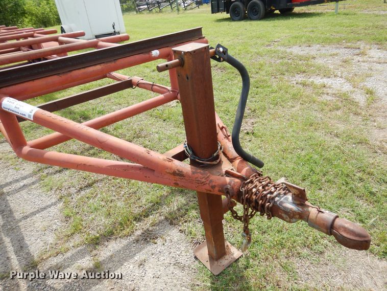 image for item DK0931 Shop built  pipe trailer