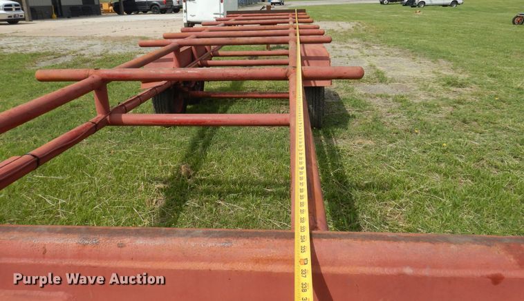 image for item DK0931 Shop built  pipe trailer