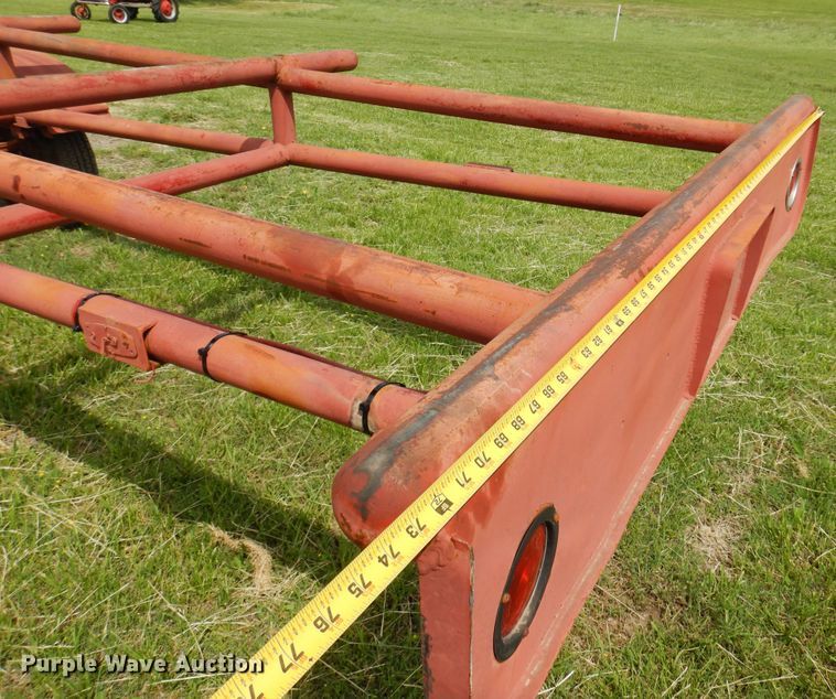 image for item DK0931 Shop built  pipe trailer