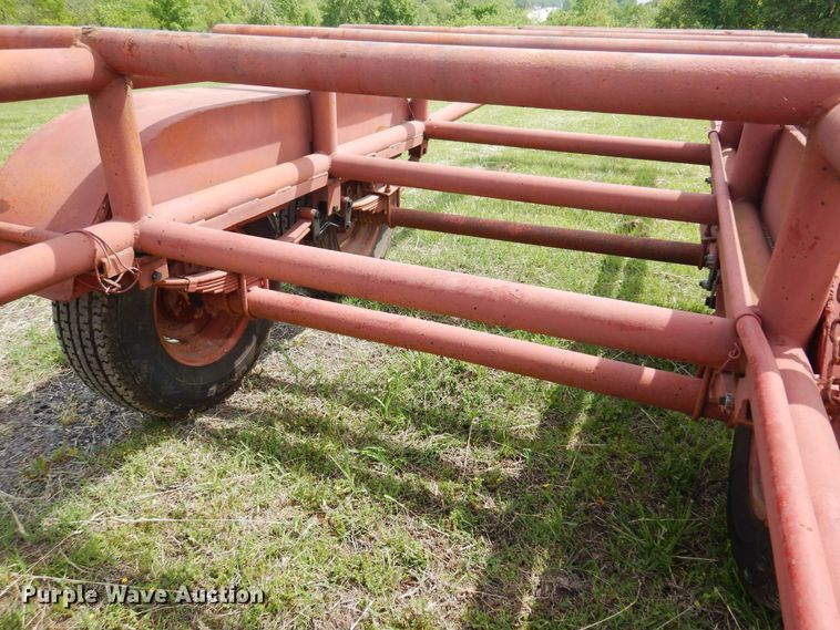 image for item DK0931 Shop built  pipe trailer