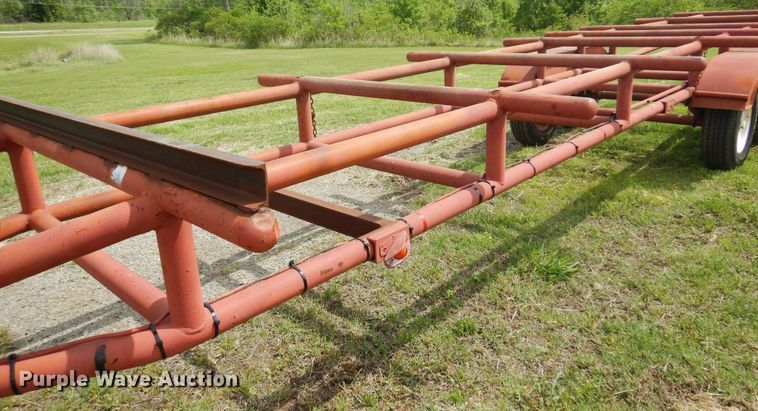 image for item DK0931 Shop built  pipe trailer