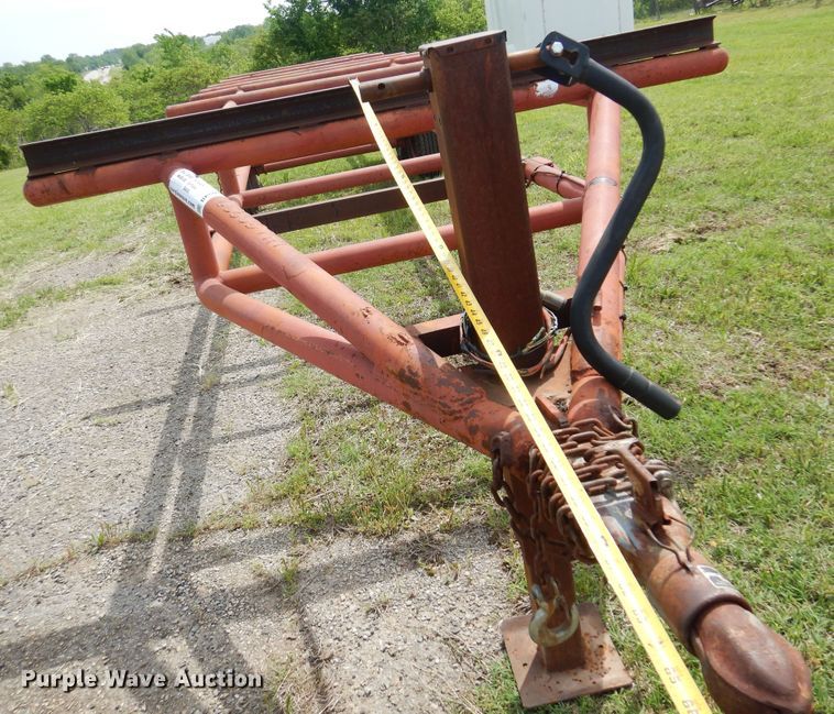 image for item DK0931 Shop built  pipe trailer