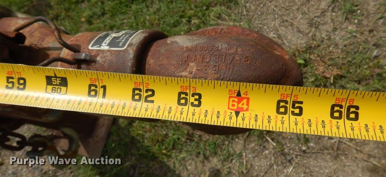 image for item DK0931 Shop built  pipe trailer