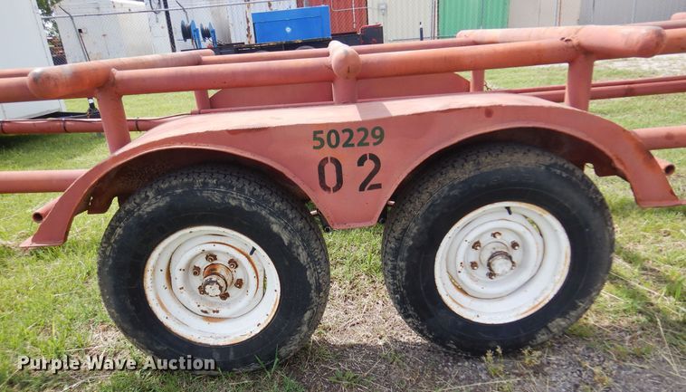 image for item DK0931 Shop built  pipe trailer