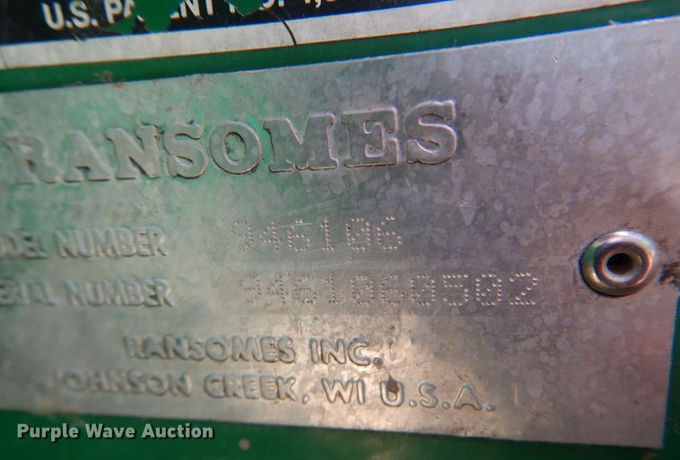 image for item DK0936 Ransomes  lawn mower