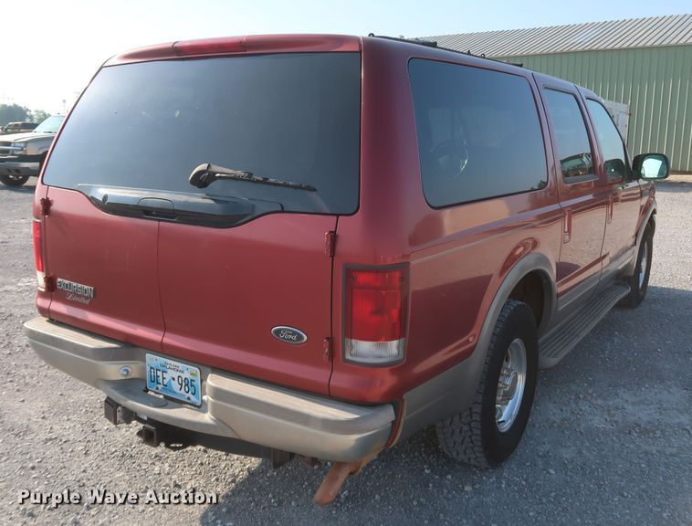 image for item DK3695 2000 Ford Excursion Limited  SUV