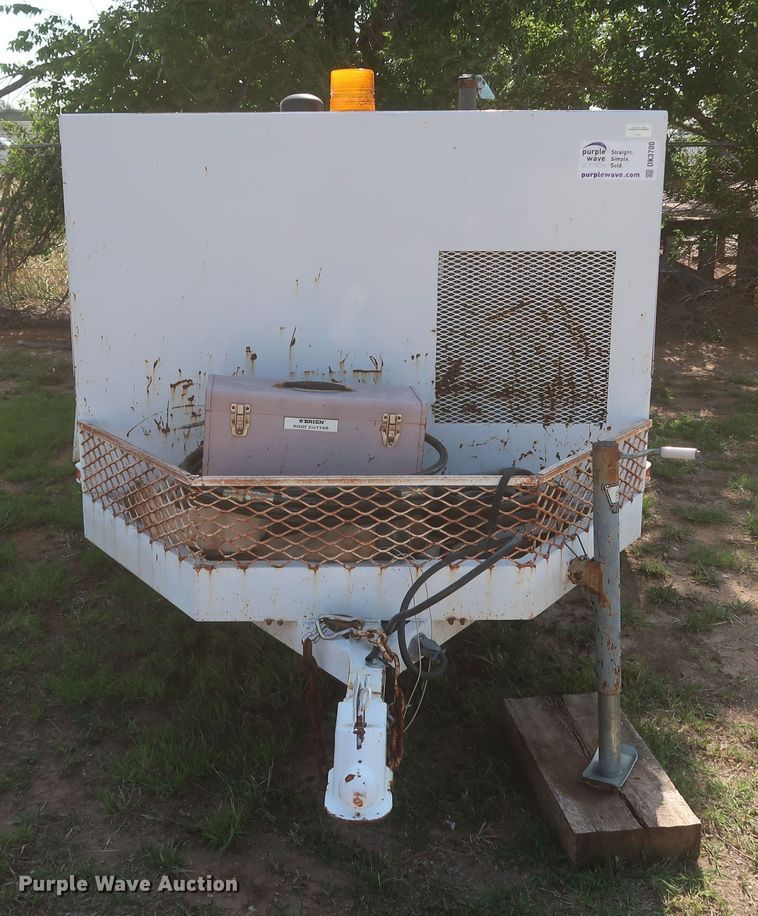 image for item DK3700 1997 Sreco Flexible HV2060TR  sewer jetter trailer