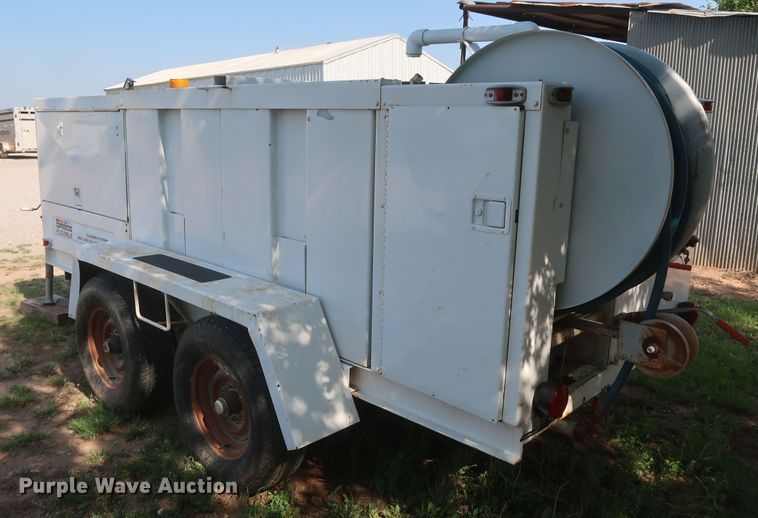 image for item DK3700 1997 Sreco Flexible HV2060TR  sewer jetter trailer