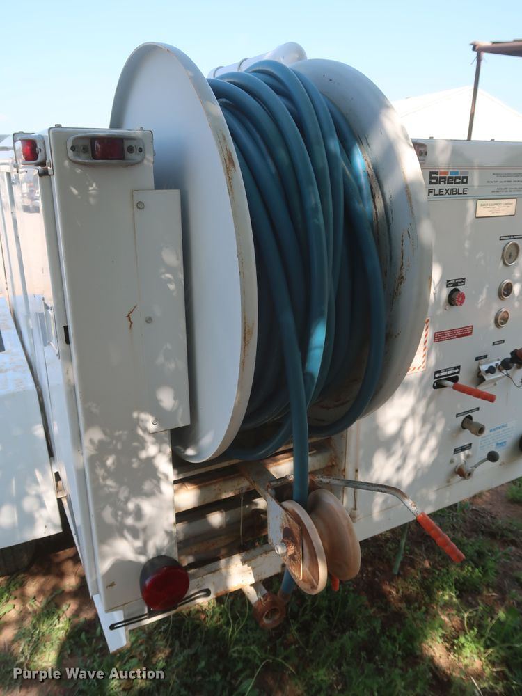 image for item DK3700 1997 Sreco Flexible HV2060TR  sewer jetter trailer
