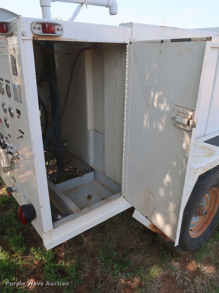 image for item DK3700 1997 Sreco Flexible HV2060TR  sewer jetter trailer