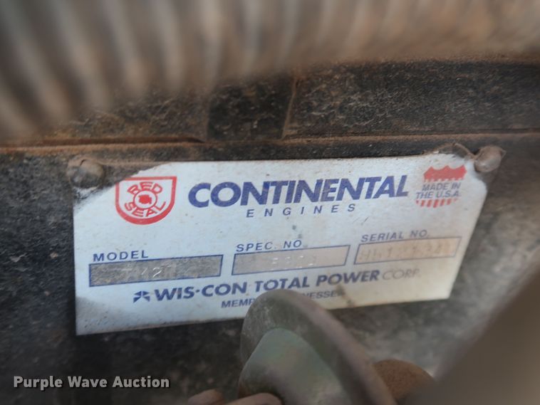 image for item DK3700 1997 Sreco Flexible HV2060TR  sewer jetter trailer