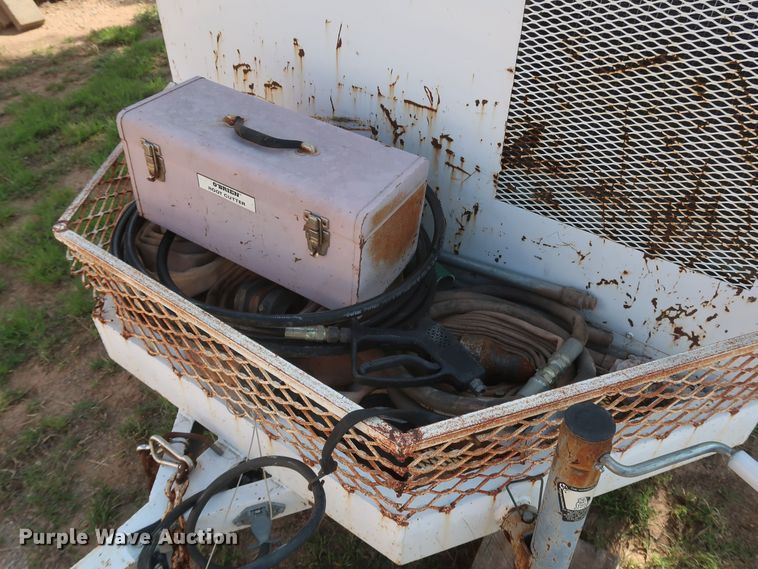 image for item DK3700 1997 Sreco Flexible HV2060TR  sewer jetter trailer