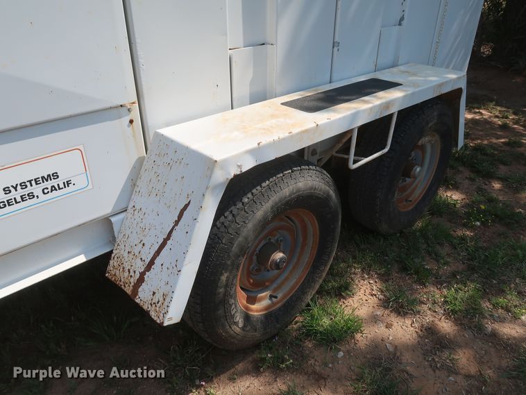 image for item DK3700 1997 Sreco Flexible HV2060TR  sewer jetter trailer