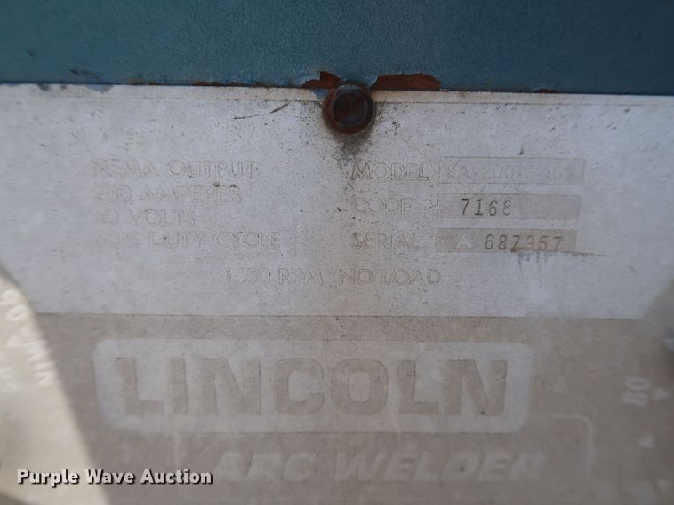 image for item DK3713 Lincoln SA-200  welder
