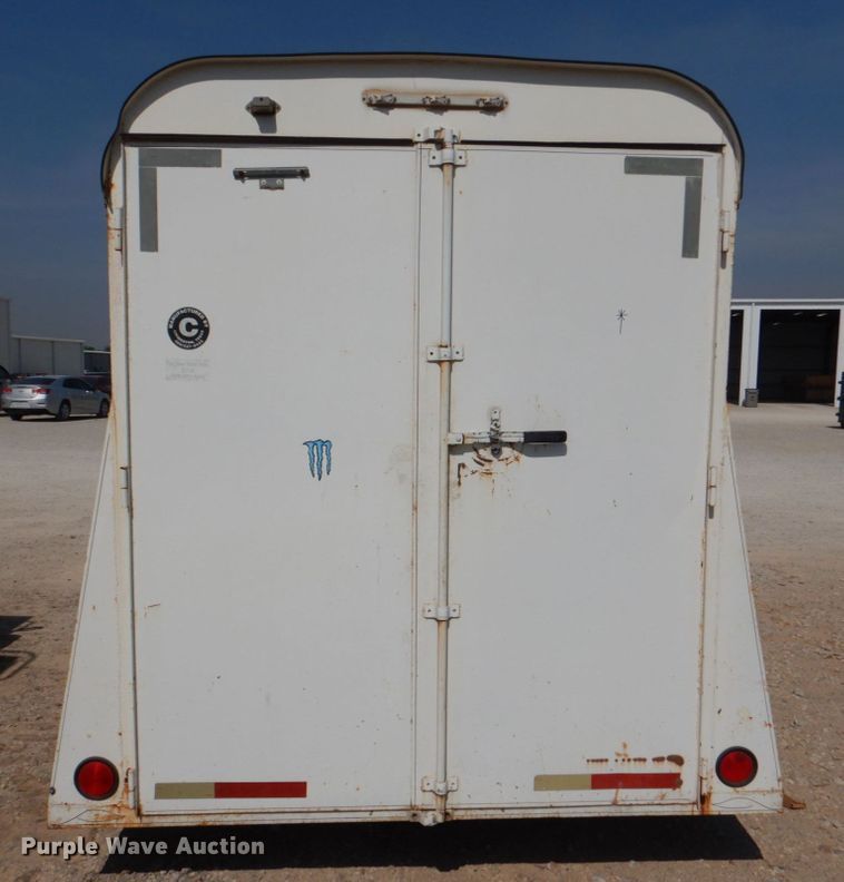 image for item DL0708 2000 Circle C  enclosed cargo trailer
