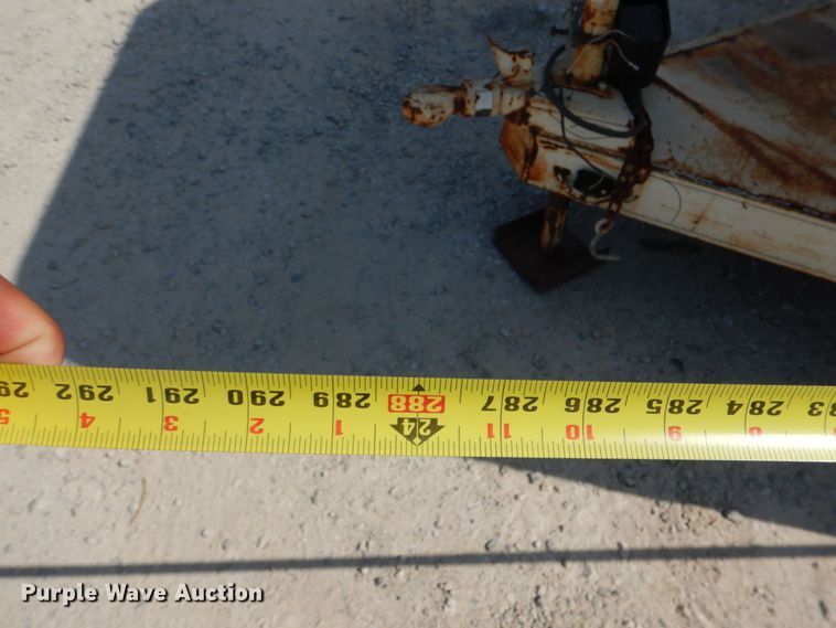 image for item DL0708 2000 Circle C  enclosed cargo trailer