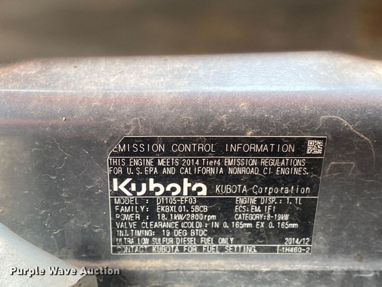 image for item DM4095 Kubota B2601HSD  MFWD tractor