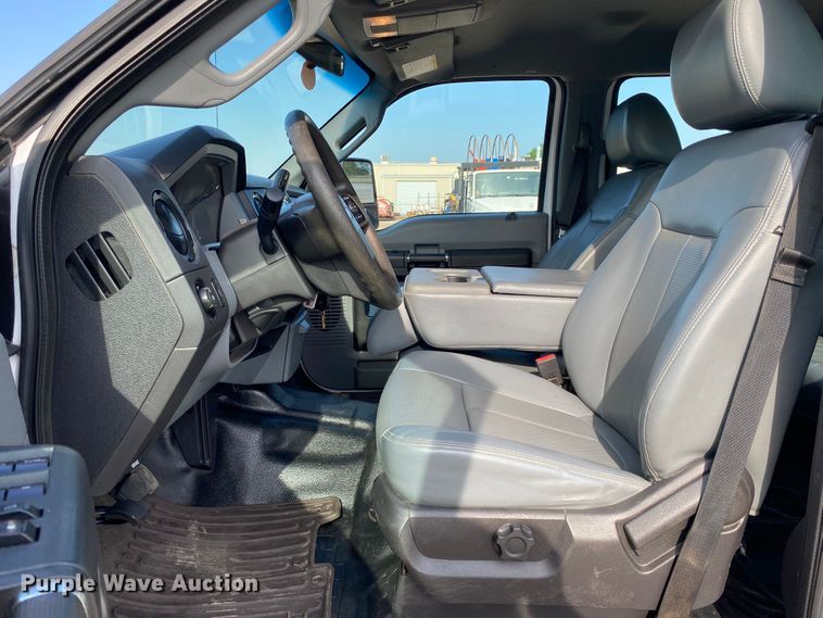 image for item DM4126 2016 Ford F450 Super Duty XL  Crew Cab dump flatbed truck